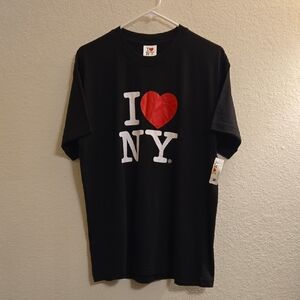 Classic I ❤️ NY Black Short Sleeve Tee